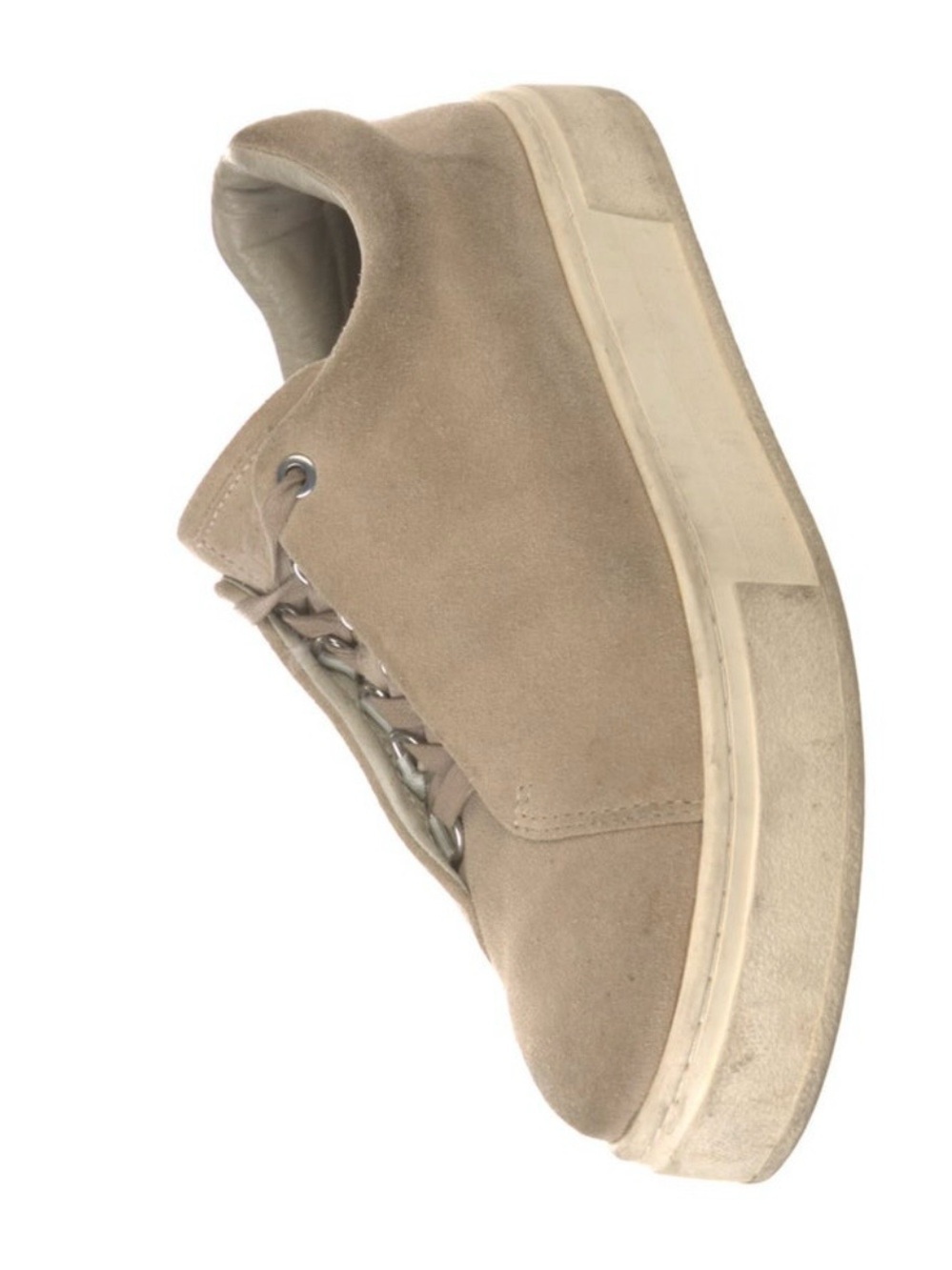 Eytys Suede Low-Top Sneaker in Taupe
